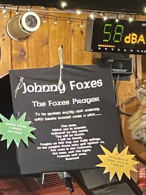 Menu photo 1 Johnny Foxes Inverness, HLD
