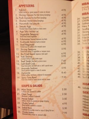Menu photo 6 Ichiro Japanese Geneva, NY Menu photo 6 Ichiro Japanese Geneva, NY