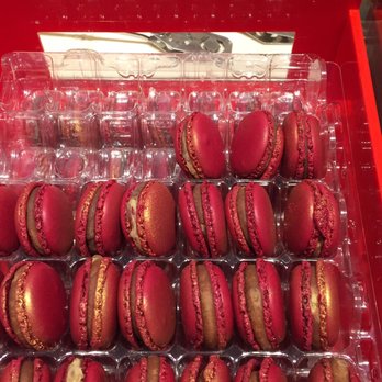 Pierre Hermé - Foie gras chocolate macarons With a gold dusting? Very exotic - Patisserie/Cake Shop Near Me - Paris, 75
