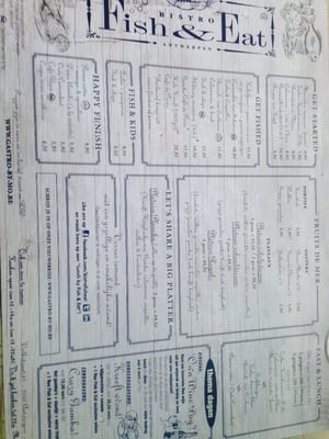 Menu photo 2 Fish & Eat Antwerp, VAN Menu photo 2 Fish & Eat Antwerp, VAN