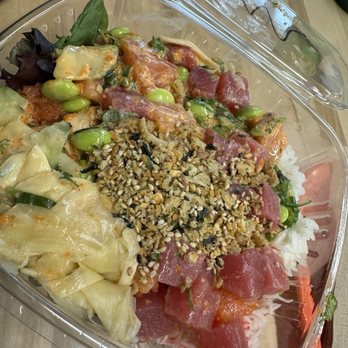 All About Poke - Build Your Own Large Bowl - Poke Near Me - Los Angeles, California