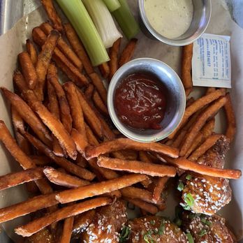 Twin Peaks - Bone-in Breaded Wings - New American Near Me - Northlake, Texas