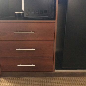 Budget Host Inn - 3 micro tiny drawers... 3" deep X 22" - Hotels Near Me - Saint Ignace, Michigan