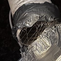 Deer Lake Resort - The broken exhaust from the air conditioner