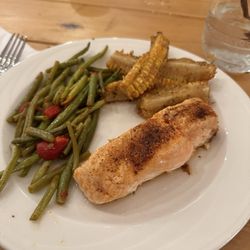 The Grill Room - Salmon on the specials - very good