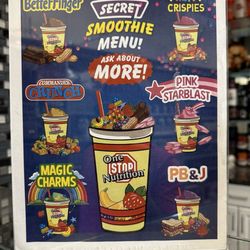 One Stop Nutrition - Secret Smoothie Menu