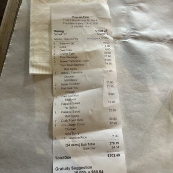 Thai On Fire - Thai Near Me - Fountain Valley, California Thai On Fire - Thai Near Me - Fountain Valley, California