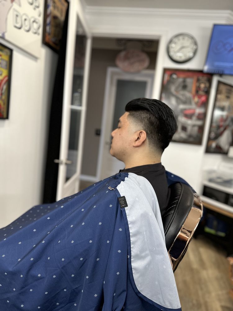 Undefined Fades Barbershop Logo