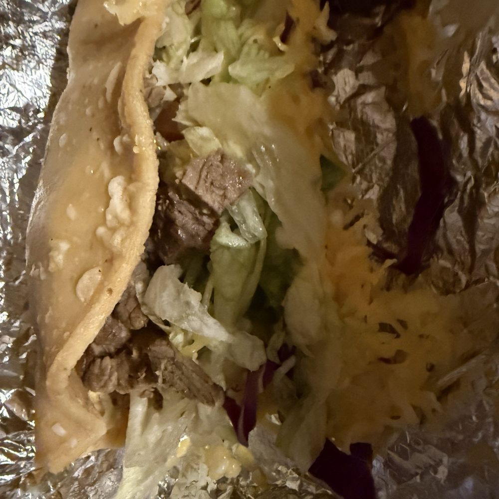 Carne asada taco