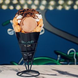 Gordo’s Bubble Waffles - TRIPLE CHOCOLATE BUBBLE WAFFLE