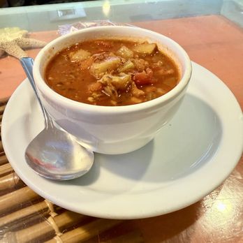 Mrs Mac's Kitchen II - Conch chowder - American Near Me - Key Largo, Florida Mrs Mac's Kitchen II - Conch chowder - American Near Me - Key Largo, Florida
