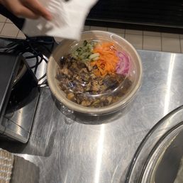 Jerk chicken bowl Jerk chicken bowl