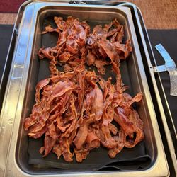 Bridgeport Conference Center - This bacon ate like thin meaty pieces of glass - so crispy and delicious