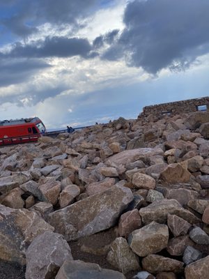 The Broadmoor Manitou and Pikes Peak Cog Railway by null
