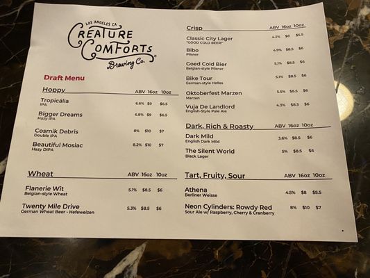 Creature Comforts Taproom and Brewery by null