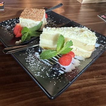 Casa Sensei - Almond Crunch Cake & Lemon Dream Cake - Asian Fusion Near Me - Fort Lauderdale, Florida Casa Sensei - Almond Crunch Cake & Lemon Dream Cake - Asian Fusion Near Me - Fort Lauderdale, Florida