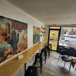 Additional seating next door