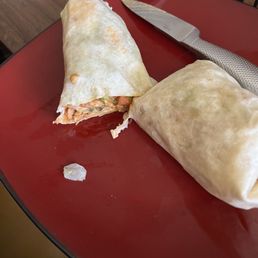 Dragon Fire Chicken Wrap