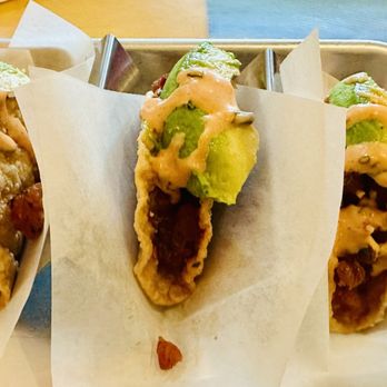 The Check-In Lounge - Spicy Ahi Tacos - Wine Bars Near Me - San Francisco, California The Check-In Lounge - Spicy Ahi Tacos - Wine Bars Near Me - San Francisco, California