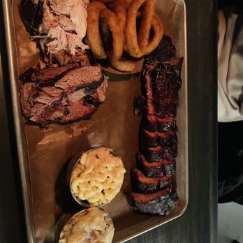 Old Fields Barbecue - 2 orders of ribs, Beef Brisket, Pulled Pork, Mac and Cheese Onion Rings and can't forget the Red Skinned Mashed Potatoes! - Barbeque Near Me - Huntington, New York Old Fields Barbecue - 2 orders of ribs, Beef Brisket, Pulled Pork, Mac and Cheese Onion Rings and can't forget the Red Skinned Mashed Potatoes! - Barbeque Near Me - Huntington, New York