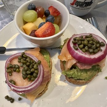 Scrambler Cafe - Murphy - Smoked salmon avocado toast - Breakfast & Brunch Near Me - Murphy, Texas