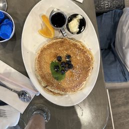 Lemon ricotta pancakes