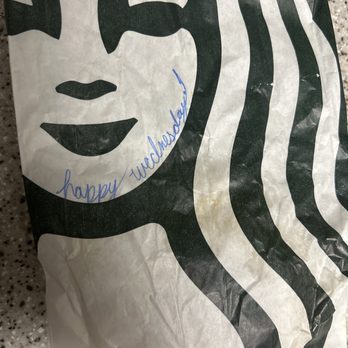 Starbucks - Definitely made my Wednesday a lot better, it's the little things - Coffee & Tea Near Me - Las Vegas, Nevada Starbucks - Definitely made my Wednesday a lot better, it's the little things - Coffee & Tea Near Me - Las Vegas, Nevada