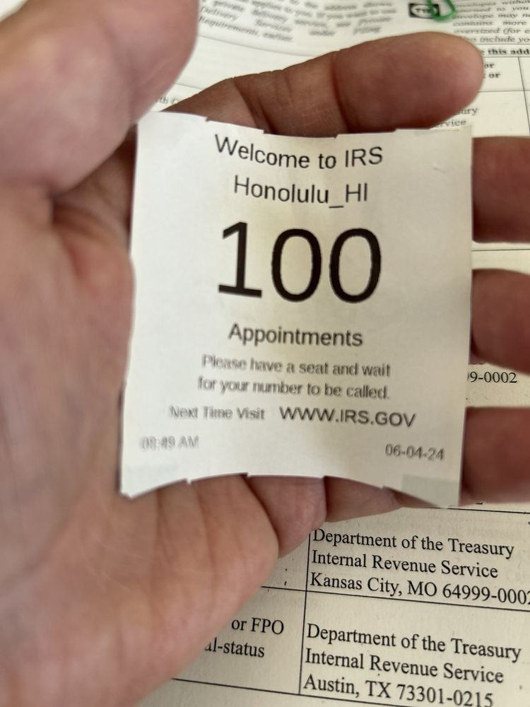 Internal Revenue Service - social services organization in Honolulu, HI