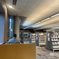Tucker-Reid H. Cofer Library - Back desks.