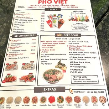 Pho Viet - Vietnamese Near Me - San Jose, California