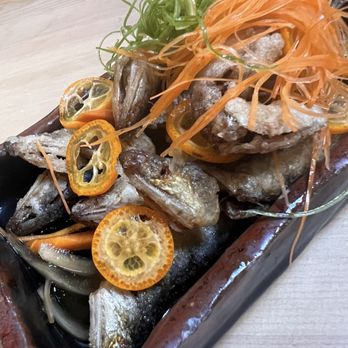 Rintaro - Anchovies with kumquat - Izakaya Near Me - San Francisco, California Rintaro - Anchovies with kumquat - Izakaya Near Me - San Francisco, California