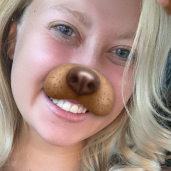 Wax Indy - Before lash and eyebrow tinting (don't mind the silly filter) - Waxing Near Me - Indianapolis, Indiana