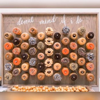 Donut Palace - a display of donuts with a donut mind if i do - Donuts Near Me - Barnesville, Georgia