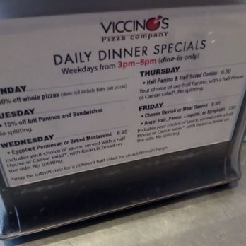 Viccino's Pizza Company - Pizza Near Me - Glenview, Illinois