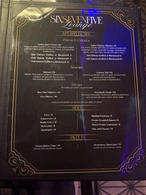 Menu photo 6 Six Seven Five Lounge Inglewood, CA Menu photo 6 Six Seven Five Lounge Inglewood, CA