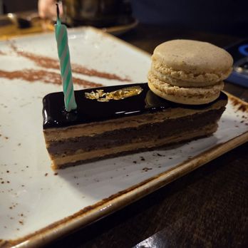 The Roundhouse Hotel - Opera cake - New American Near Me - Beacon, New York The Roundhouse Hotel - Opera cake - New American Near Me - Beacon, New York