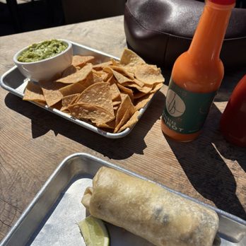 Hook Fish - Kids burrito and chips - Seafood Near Me - San Francisco, California