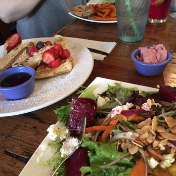 The Cafe - Beets salad with goat cheese--very creamy and strong - Sandwiches Near Me - Key West, Florida The Cafe - Beets salad with goat cheese--very creamy and strong - Sandwiches Near Me - Key West, Florida