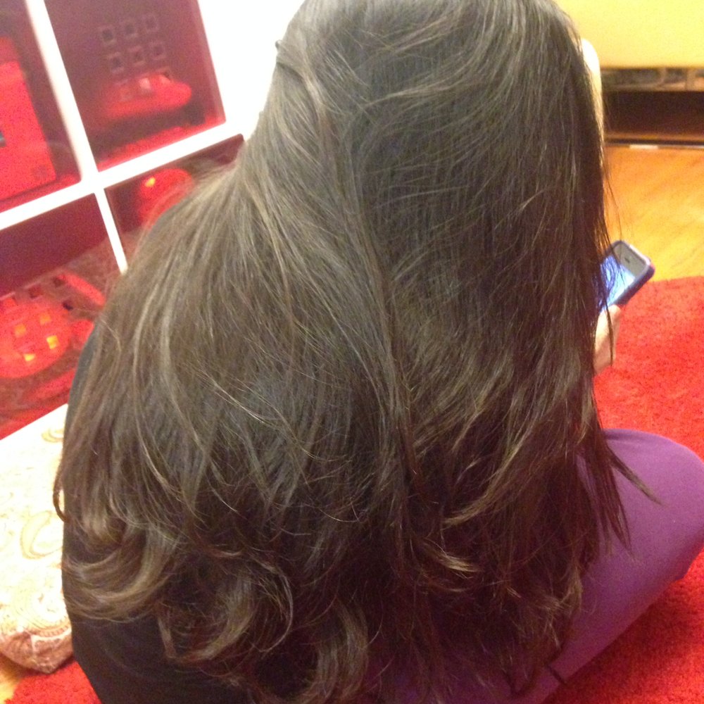 Life Time - BEFORE: My beautiful, long, natural, healthy hair before LifeSpa butchered it. - Gyms Near Me - Reston, Virginia