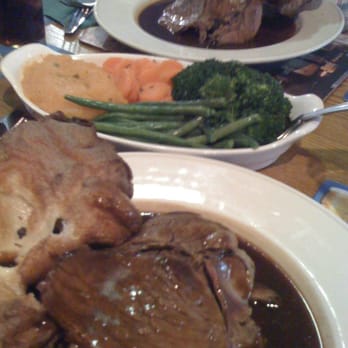 Miners Arms - Roast beef n yorkshires = terrific pub grub - Pubs Near Me - Consett, DUR