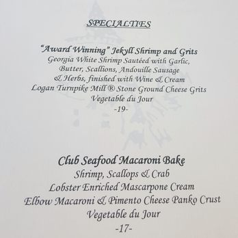 Grand Dining Room - Seafood Near Me - Jekyll Island, Georgia Grand Dining Room - Seafood Near Me - Jekyll Island, Georgia