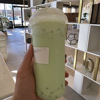 Tastea Moment - Honeydew milk tea - Bubble Tea Near Me - Oklahoma City, Oklahoma Tastea Moment - Honeydew milk tea - Bubble Tea Near Me - Oklahoma City, Oklahoma