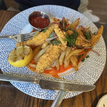 Copper Vine Restaurant - Catfish special during lent season. It's a seasonal item. - Wine Bars Near Me - New Orleans, Louisiana Copper Vine Restaurant - Catfish special during lent season. It's a seasonal item. - Wine Bars Near Me - New Orleans, Louisiana