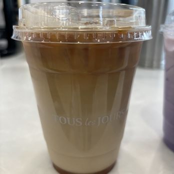 Tous Les Jours - iced caramel macchiato - Bakeries Near Me - Ann Arbor, Michigan