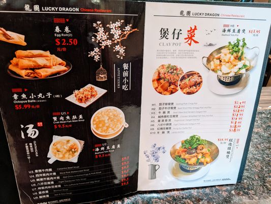Menu photo 1 Lucky Dragon 龍圖飯店 Houston, TX