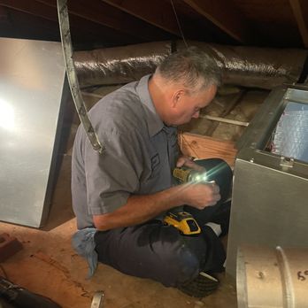 The Lee Thompson Co - Installing evaporator coil - Heating & Air Conditioning/HVAC Near Me - Houston, Texas