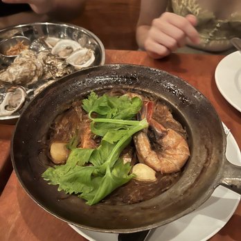 Fish Cheeks - Prawn aob woosen - Seafood Near Me - New York, New York Fish Cheeks - Prawn aob woosen - Seafood Near Me - New York, New York