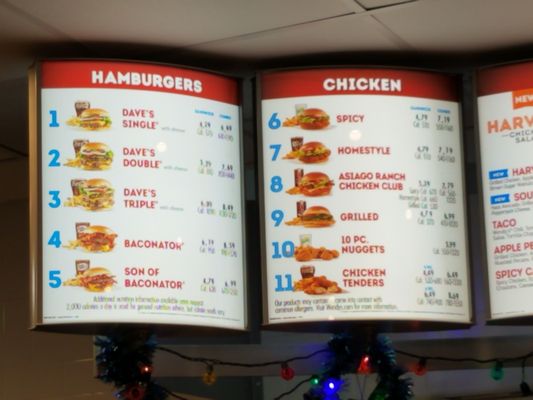 Menu photo 1 Wendy's Aurora, IL Menu photo 1 Wendy's Aurora, IL