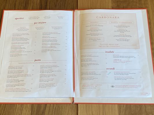 Menu photo 1 Eataly North York, ON