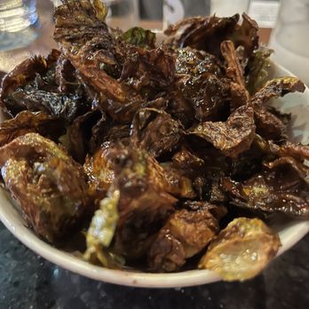 Colorado Sake - Fried Brussels Sprouts with Spiced Honey - Breweries Near Me - Denver, Colorado Colorado Sake - Fried Brussels Sprouts with Spiced Honey - Breweries Near Me - Denver, Colorado